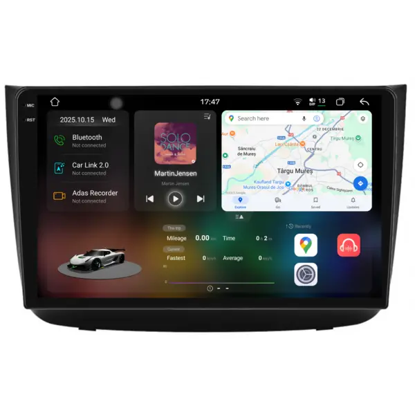 Navigatie Dedicata Mercedes Vito, Viano (2005-2015), 2K, 12Gb Ram, 256Gb Stocare, Carplay