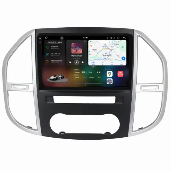 Navigatie Dedicata Mercedes Vito W447 (2014-2021), 2K, 12Gb Ram, 256Gb Stocare, Carplay