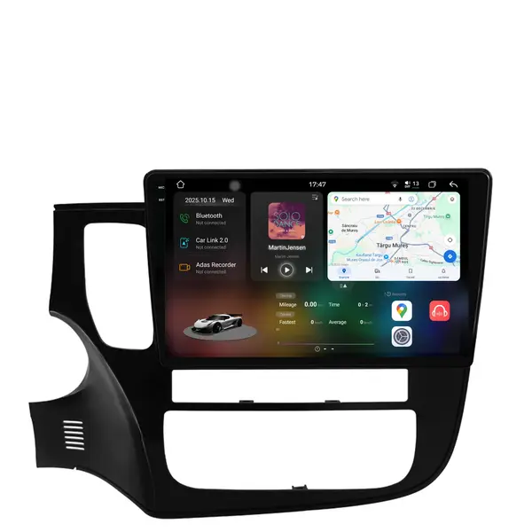Navigatie Dedicata Mitsubishi Outlander (2013 - 2020), 2K, 12Gb Ram, 256Gb Stocare, Android Auto, Carplay