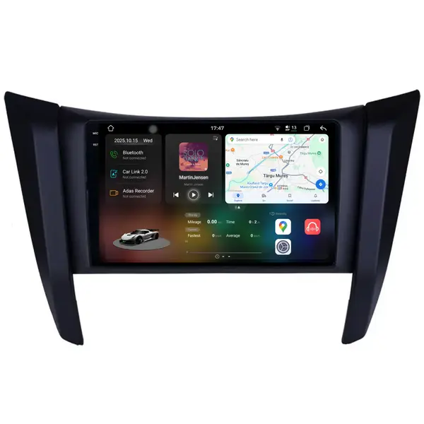 Navigatie Dedicata Nissan Navara (2015-2022), 2K, 12Gb Ram, 256Gb Stocare, Carplay