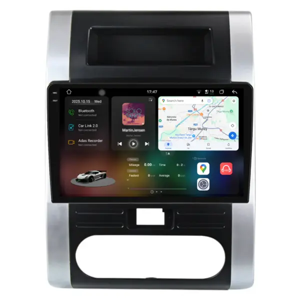 Navigatie Dedicata Nissan X-Trail T31 (2007-2015), 2K, 12Gb Ram, 256Gb Stocare, Carplay