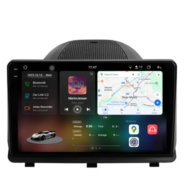 Navigatie Dedicata Opel Antara (2005 - 2015), 2K, 12Gb Ram, 256Gb Stocare, Android Auto, Carplay