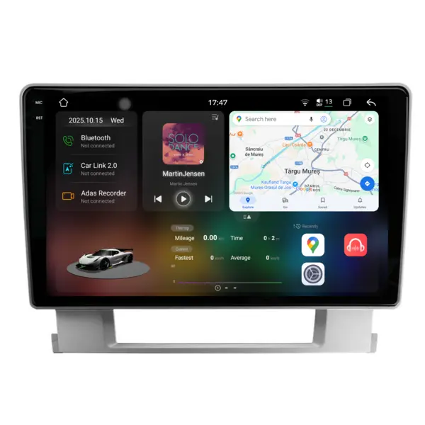 Navigatie Dedicata Opel Astra J (2010-2015), 2K, 12Gb Ram, 256Gb Stocare, Carplay