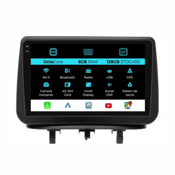 Navigatie Dedicata Opel Meriva (2010-2017), 9Inch, 6Gb Ram, 128Gb Stocare, Carplay