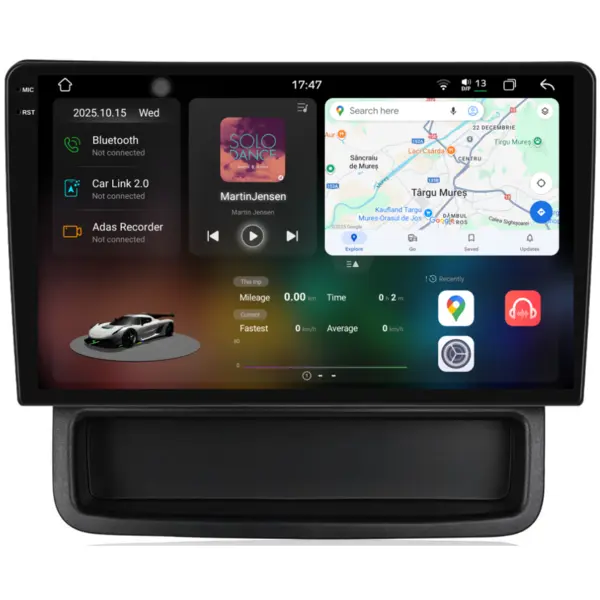 Navigatie Dedicata Opel Vivaro (2006 - 2014), 2K, 12Gb Ram, 256Gb Stocare, Android Auto, Carplay
