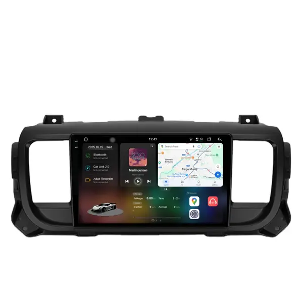 Navigatie Dedicata Peugeot Expert Citroen Jumpy 3 (2016-2021), 2K, 12Gb Ram, 256Gb Stocare, Carplay