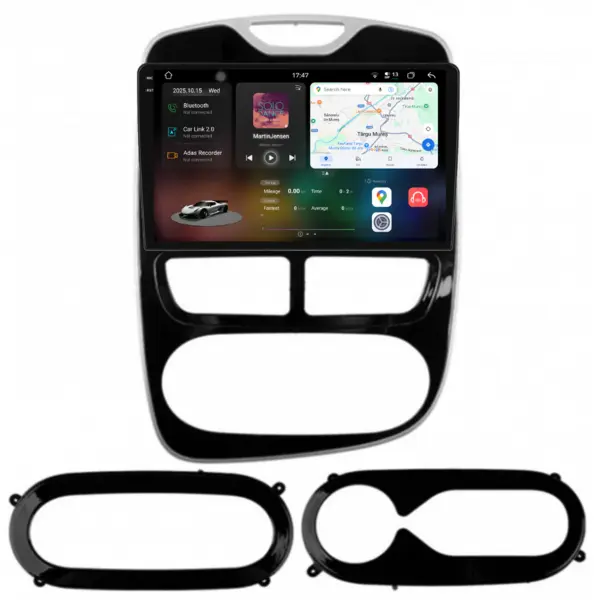 Navigatie Dedicata Renault Clio 4 (2012 - 2019), 2K, 12Gb Ram, 256Gb Stocare, Android Auto, Carplay