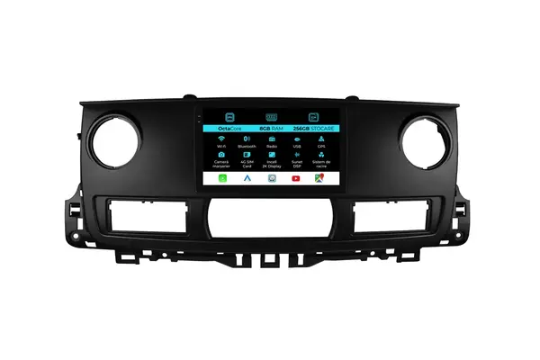Navigatie Dedicata Renault Master (2004-2010), 2K, 8Gb Ram, 256Gb Stocare, Carplay