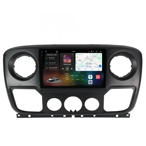 Navigatie Dedicata Renault Master (2010 - 2021), 2K, 12Gb Ram, 256Gb Stocare, Android Auto, Carplay