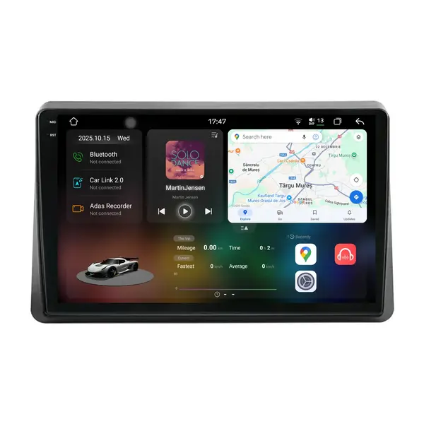 Navigatie Dedicata Renault Master (2010 - 2021), 2K, 12Gb Ram, 256Gb Stocare, Android Auto, Carplay