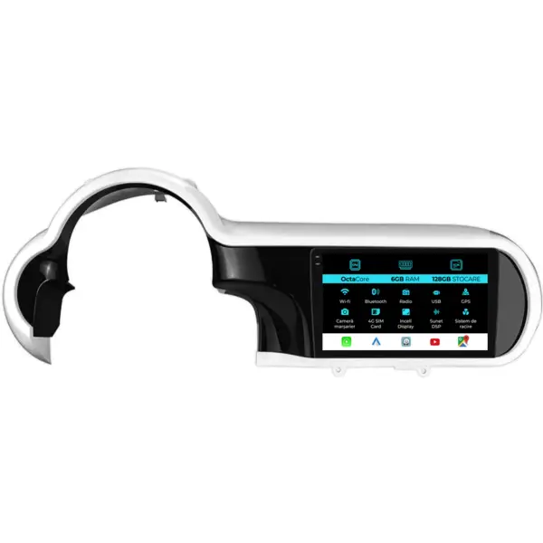 Navigatie Dedicata Renault Twingo (2014 - 2024), 9 Inch, 6Gb Ram, 128Gb Stocare, Android Auto, Carplay