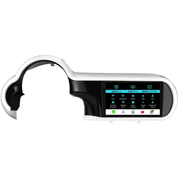 Navigatie Dedicata Renault Twingo (2014-2024),QuadCore, 9Inch, 4Gb Ram, 64Gb Stocare, Carplay
