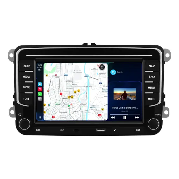 Navigatie Dedicata Seat, 7Inch, 4Gb Ram, 64Gb stocare, Apple Carplay Android Auto