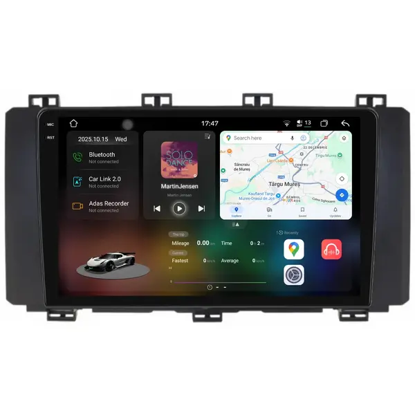 Navigatie Dedicata Seat Ateca (2016 - 2019), 2K, 12Gb Ram, 256Gb Stocare, Android Auto, Carplay