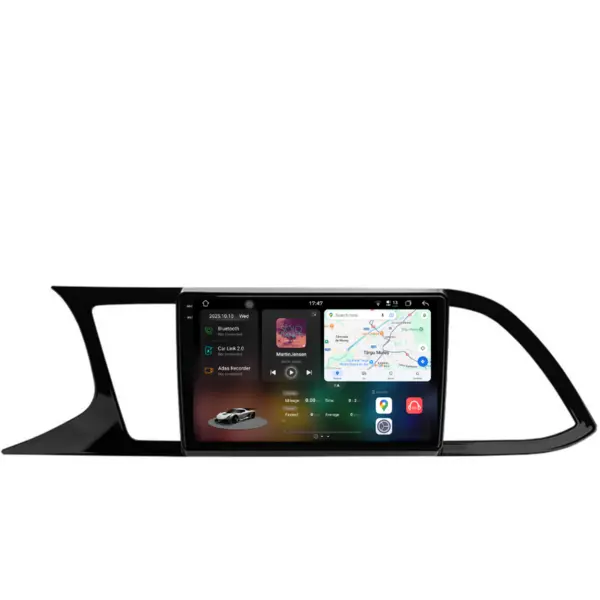 Navigatie Dedicata Seat Leon (2013 - 2020), 2K, 12Gb Ram, 256Gb Stocare, Android Auto, Carplay