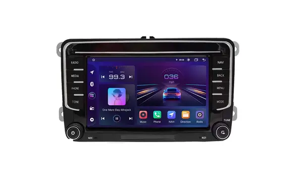 Navigatie Dedicata Skoda, 7Inch, 2Gb Ram, 64Gb stocare, Apple Carplay Android Auto