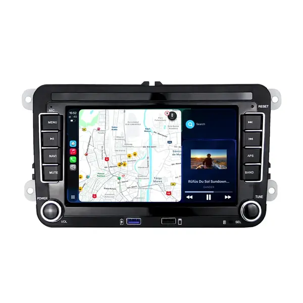 Navigatie Dedicata Skoda, 7Inch, 4Gb Ram, 32Gb stocare, Apple Carplay Android Auto