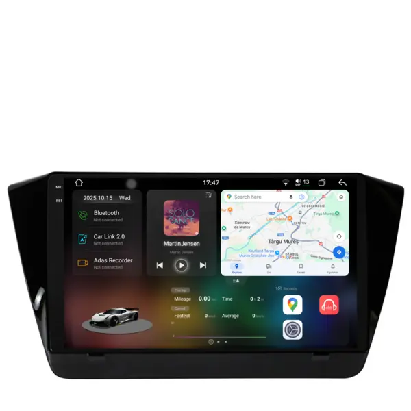 Navigatie Dedicata Skoda Superb 3 (2015-2019), 2K, 12Gb Ram, 256Gb Stocare, Carplay