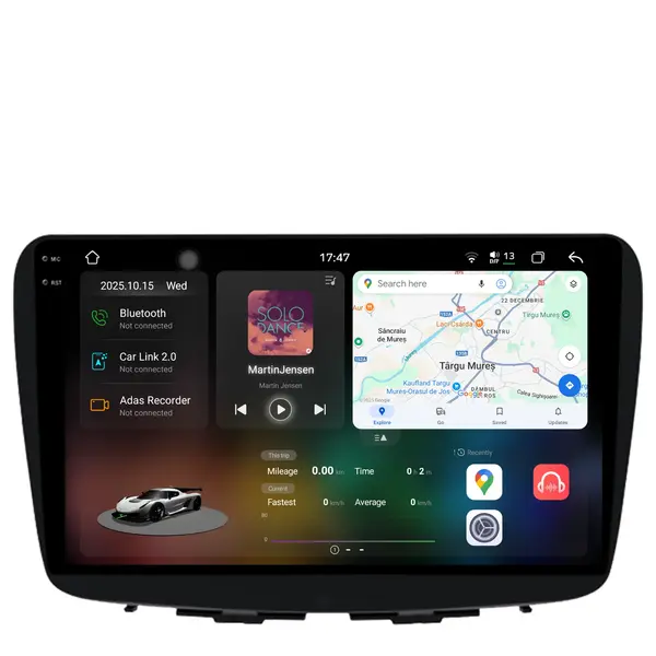 Navigatie Dedicata Suzuki Balneo (2015-2025), 2K, 12Gb Ram, 256Gb Stocare, Carplay