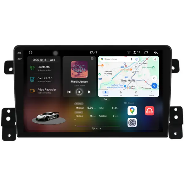 Navigatie Dedicata Suzuki Grand Vitara 3 (2005-2015), 2K, 12Gb Ram, 256Gb Stocare, Carplay