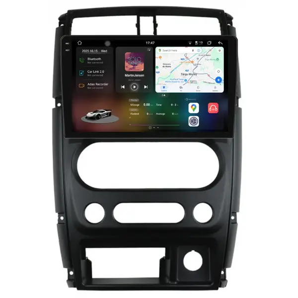 Navigatie Dedicata Suzuki Jimny 3 (2005-2019), 2K, 12Gb Ram, 256Gb Stocare, Carplay