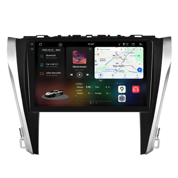 Navigatie Dedicata Toyota Camry (2015-2017), 2K, 12Gb Ram, 256Gb Stocare, Carplay