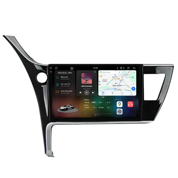 Navigatie Dedicata Toyota Corolla (2013 - 2019), 2K, 12Gb Ram, 256Gb Stocare, Android Auto, Carplay