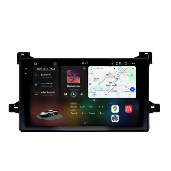 Navigatie Dedicata Toyota Prius (2015-2022), 2K, 12Gb Ram, 256Gb Stocare, Android Auto, Carplay