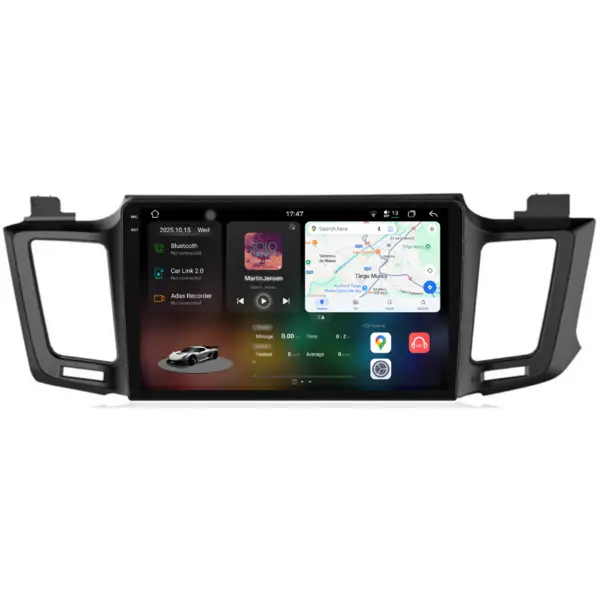 Navigatie Dedicata Toyota Rav 4 (2006 - 2013), 2K, 12Gb Ram, 256Gb Stocare, Android Auto, Carplay