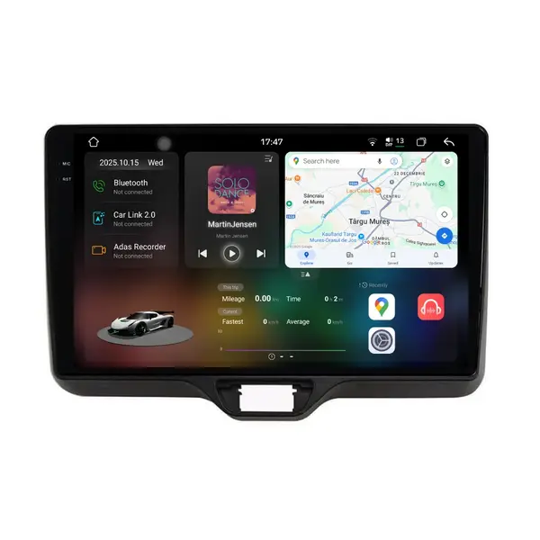 Navigatie Dedicata Toyota Yaris P21 (2020-2025), 2K, 12Gb Ram, 256Gb Stocare, Carplay
