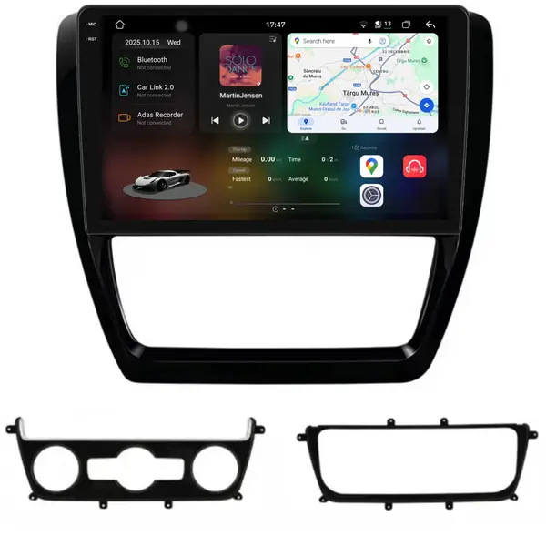 Navigatie Dedicata Volkswagen Jetta (2005 - 2018), 2K, 12Gb Ram, 256Gb Stocare, Android Auto, Carplay