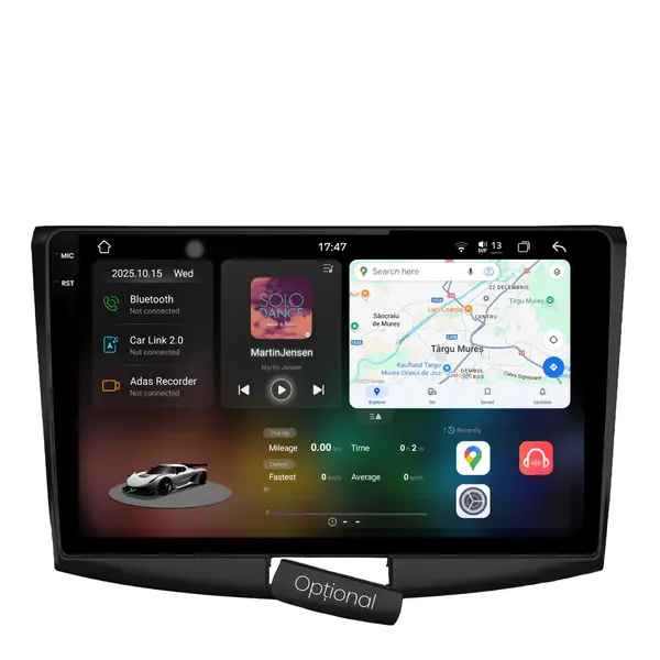 Navigatie Dedicata Volkswagen Passat B6 (2006 - 2011), 2K, 12Gb Ram, 256Gb Stocare, Android Auto, Carplay