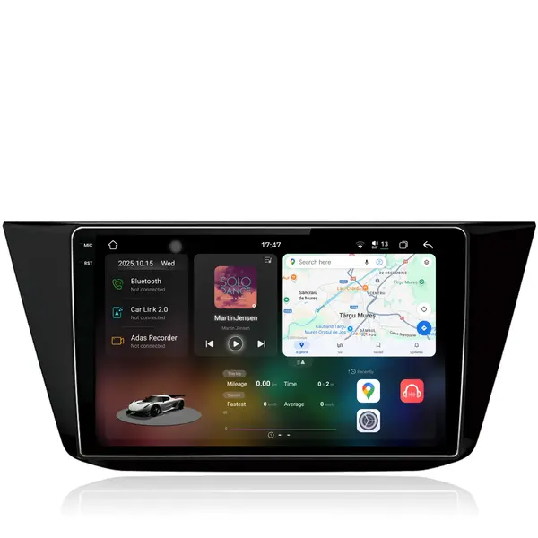 Navigatie Dedicata Volkswagen Tiguan (2016-2023), 2K, 12Gb Ram, 256Gb Stocare, Carplay