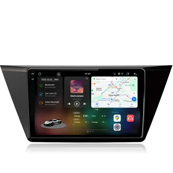 Navigatie Dedicata Volkswagen Touran (2015-2020), 2K, 12Gb Ram, 256Gb Stocare, Carplay