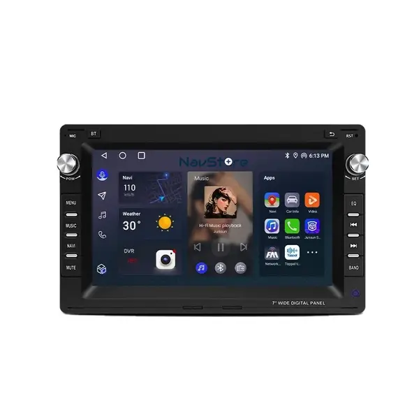 Navigatie Dedicata Volkswagen Transporter (2003 - 2015), 7 Inch, 4Gb Ram, 64Gb Stocare, Android Auto, Carplay