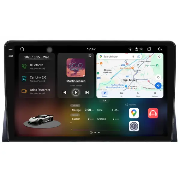 Navigatie Dedicata Volkswagen Transporter, Multivan (2003-2015), 2K, 12Gb Ram, 256Gb Stocare, Carplay