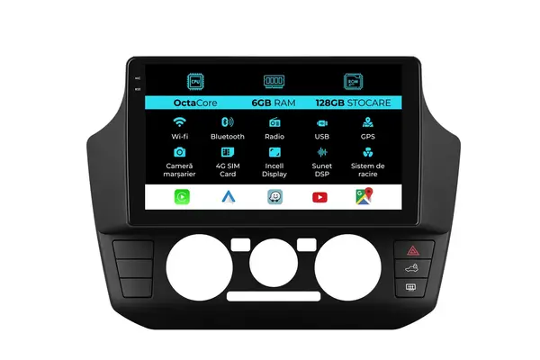 Navigatie Dedicata Volkswagen Up (2017 - 2023), 9 Inch, 6Gb Ram, 128Gb Stocare, Android Auto, Carplay