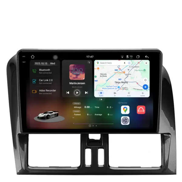 Navigatie Dedicata Volvo Xc60 (2008 - 2017), 2K, 12Gb Ram, 256Gb stocare, Carplay