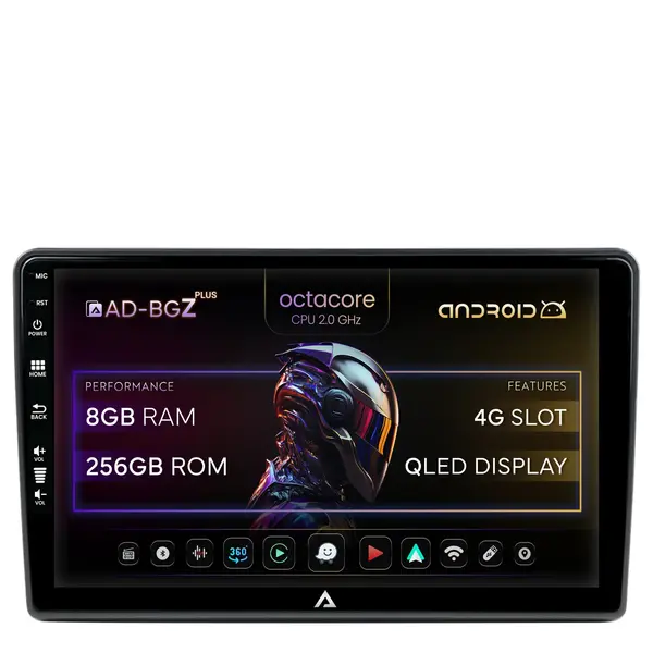 Navigatie Ford (2005-2013), Android, Z-Octacore 8GB RAM + 256GB ROM, 9 inch - AD-BGZ9008+AD-BGRKIT137