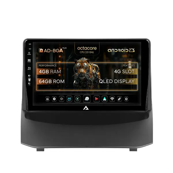 Navigatie Ford Fiesta (2013-2017), Android, A-Octacore 4GB RAM + 64GB ROM, 9 Inch - AD-BGRKIT131-1317