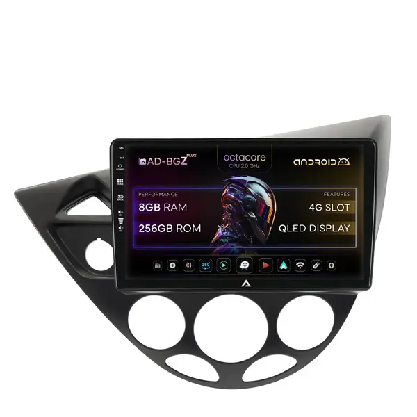 Navigatie Ford Focus 1 (1998-2004), Android, Z-Octacore 8GB RAM + 256GB ROM, 9 Inch - AD-BGZ9008+AD-BGRKIT112V2