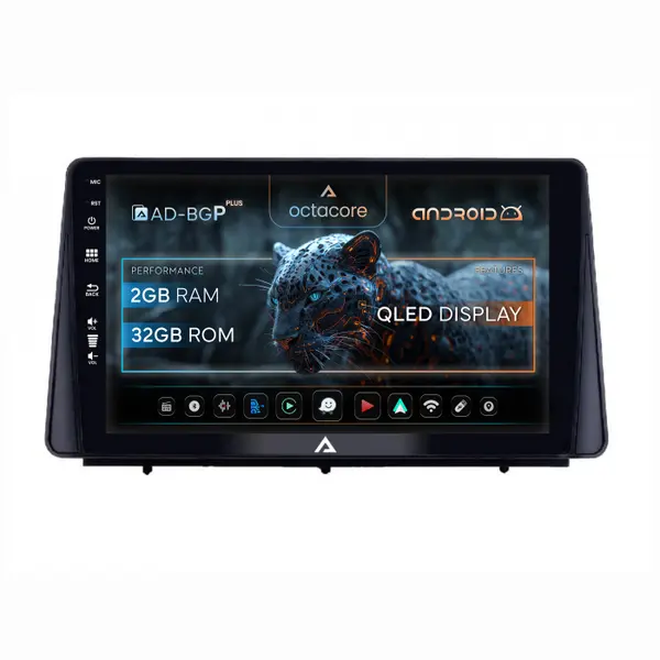 Navigatie Ford Focus MK4 (2019+) P-Octacore 2GB RAM + 32GB ROM, 10.1 Inch - AD-BGP10002+AD-BGRKIT158
