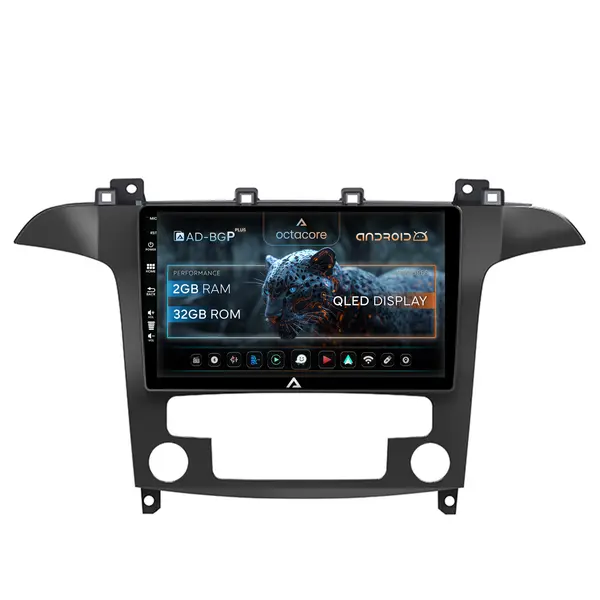 Navigatie Ford S-Max Galaxy (2006-2015), Android, P-Octacore 2GB RAM + 32GB ROM, 9 Inch - AD-BGP9002+AD-BGRKIT125