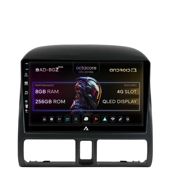 Navigatie Honda CRV (1998-2005), Android, Z-Octacore 8GB RAM + 256GB ROM, 9 Inch - AD-BGZ9008+AD-BGRKIT017