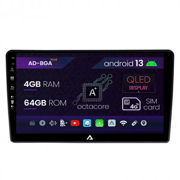 Navigatie Hyundai I40 (2012-2020), Android 13, A-Octacore 4GB RAM + 64GB ROM, 9 Inch - AD-BGA9004+AD-BGRKIT1220V2