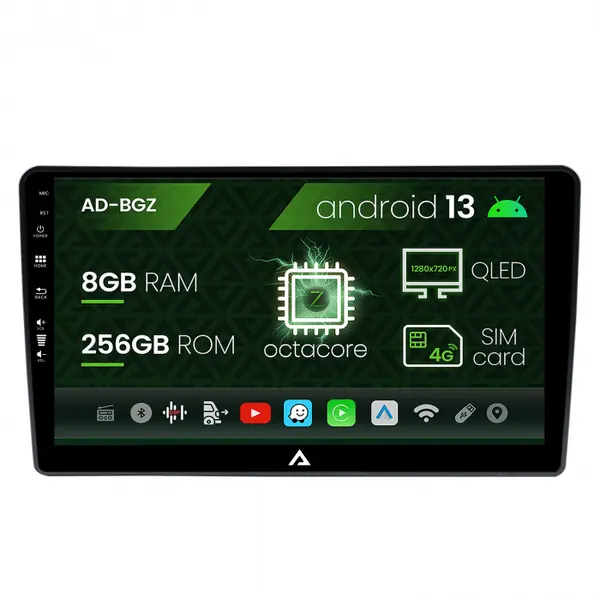 Navigatie Hyundai I40 (2012-2020), Android 13, Z-Octacore 8GB RAM + 256GB ROM, 9 Inch - AD-BGZ9008+AD-BGRKIT220V2