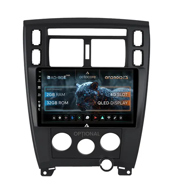 Navigatie Hyundai Tucson (2006-2013), Android, E-Octacore 2GB RAM + 32GB ROM, 10.1 Inch - AD-BGE10002+AD-BGRKIT200B