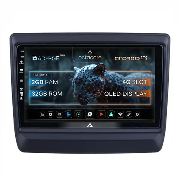 Navigatie Isuzu D-MAX (2020+), Android, E-Octacore 2GB RAM + 32GB ROM, 9 Inch - AD-BGE9002+AD-BGRKIT316