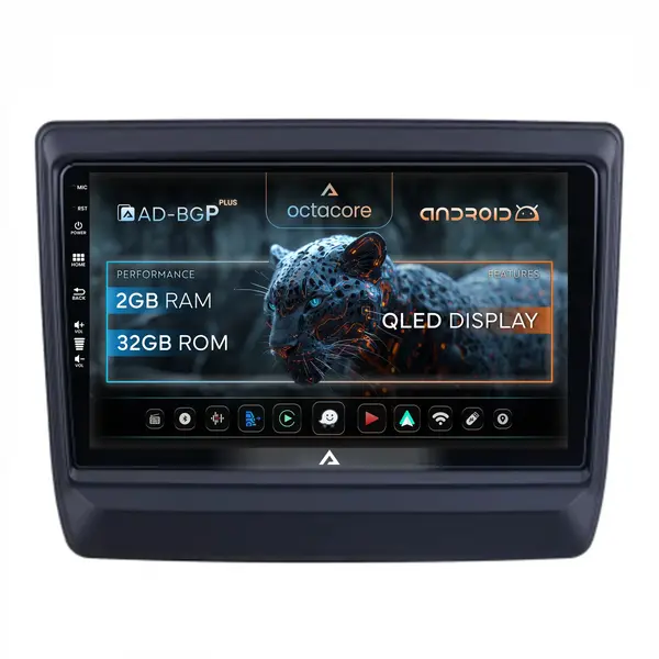 Navigatie Isuzu D-MAX (2020+), Android, P-Octacore 2GB RAM + 32GB ROM, 9 Inch - AD-BGP9002+AD-BGRKIT316