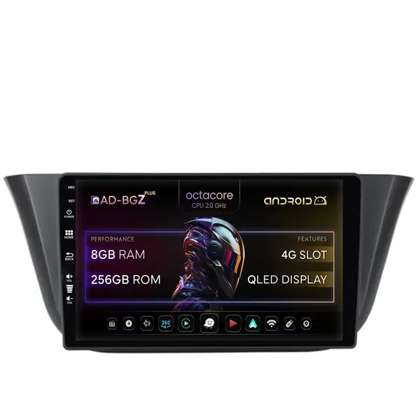 Navigatie Iveco Daily (2013+), Android, Z-Octacore 8GB RAM + 256GB ROM, 9 Inch - AD-BGZ9008+AD-BGRKIT361
